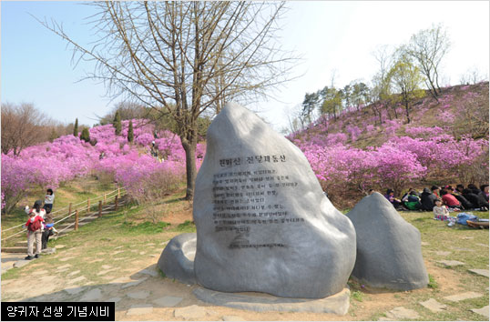 양귀자 선생 기념시비