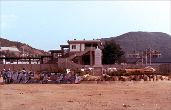1970년대 중반 부천역 주변의 모습