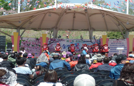 춘덕산 복숭아꽃 축제