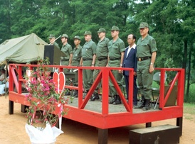 미44공병대 제25주년 기념행사