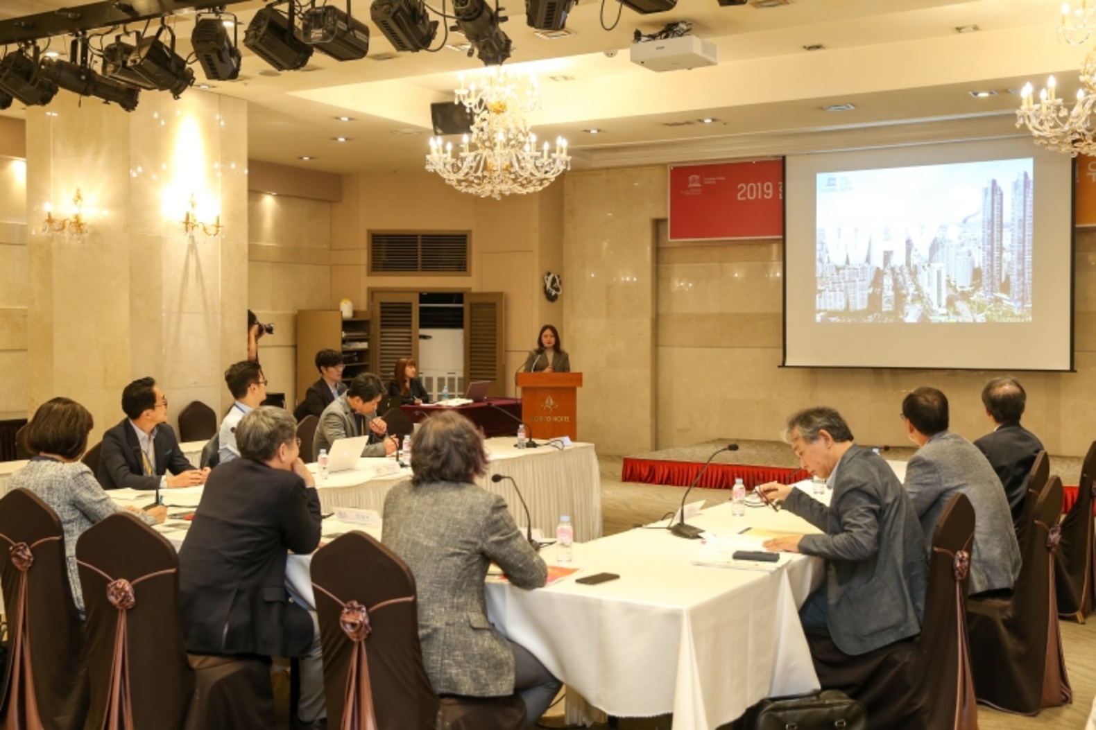 한국 유네스코 창의도시 네트워크 워크숍 개회식 이미지
